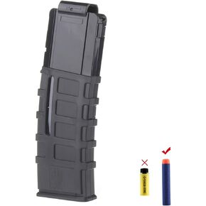 عامل F10555 15 سهام رصاصة كليب الاستخدام المشترك حقن صب مجلة كليب التكتيكية ل Nerf N-Strike Elite