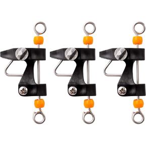 LEOSTEP 3-Pack Outrigger Release Clips for Outrigger Downrigger Fishing Kite