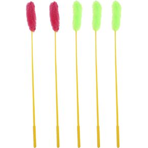 POPETPOP Chimmy Plush 5pcs String Plush Cat Teaser Toy Kitten Toys Cat Rod Toy Cat Training Wand Cat Playing Toy Cat Toy Cats Wand Toy Cat Toy Cat Interactive Toys Workout Stick Pet Chucky Plush