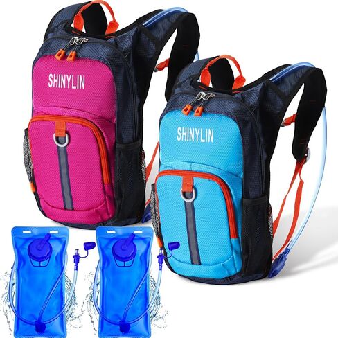 Shinylin 2 Pcs Kids Hydration Hiking Backpack in Saudi Arabia