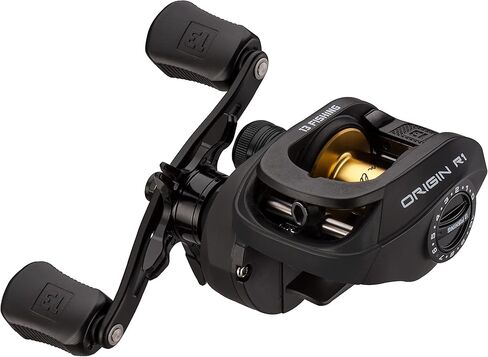13 Fishing - Blackout / Origin R1 - 7'3" MH Baitcast Combo - 6.6:1 Gear Ratio - Fast Action - BO2C73MH-OR1-6.6-LH in Saudi Arabia