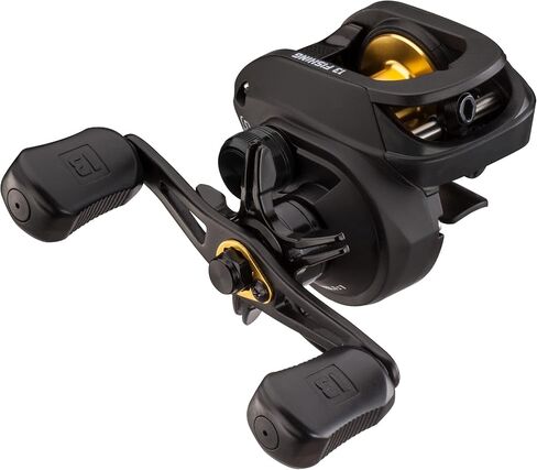 13 Fishing - Blackout / Origin R1 - 7'3" MH Baitcast Combo - 6.6:1 Gear Ratio - Fast Action - BO2C73MH-OR1-6.6-LH in Saudi Arabia