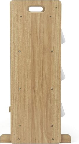 منظم ألعاب Humble Crew مع رف و9 صناديق تخزين، لون إسبريسو/أبيض in Kuwait