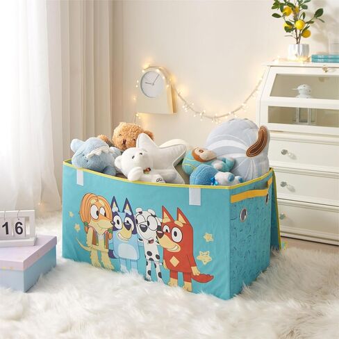 Idea Nuova Bluey Collapsible Storage Trunk, Durable with Soft Lid, 28.5"x14.5"x16" in Saudi Arabia