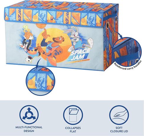 Idea Nuova Bluey Collapsible Storage Trunk, Durable with Soft Lid, 28.5"x14.5"x16" in Saudi Arabia