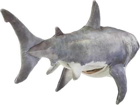 Folkmanis Great White Shark Hand Puppet, Grey in Saudi Arabia