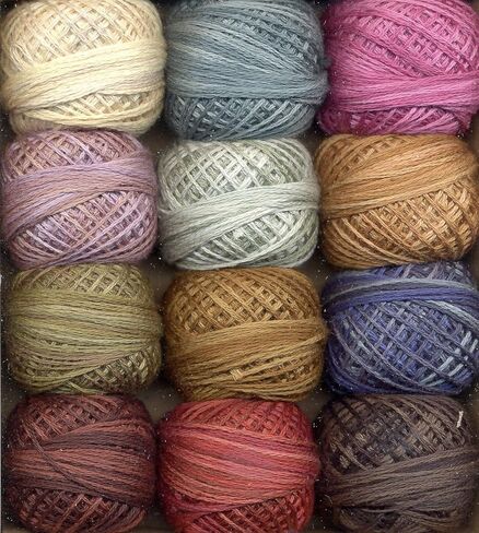 خيط تطريز قطني من فالداني مكون من 3 خيوط و12 كرة برائحة الزهور (3SF-SFlowers) in Kuwait