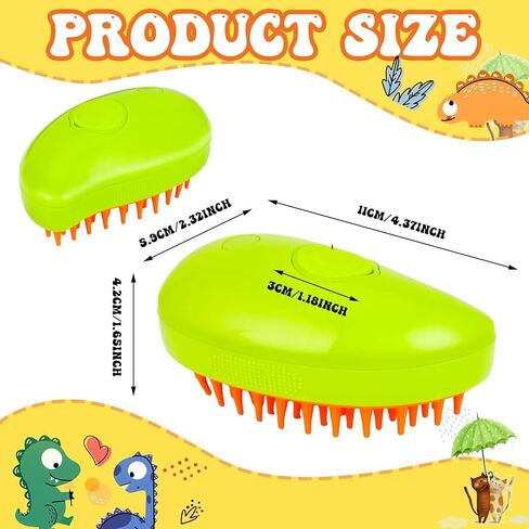 فرشاة بخارية للقطط من أوفيروش، 3 في 1 فرشاة للقطط مشبع بالبخار للتساقط، فرشاة للتنظيف الذاتي للقطط بالبخار، فرشاة متعددة الوظائف للعناية بالقطط، أداة إزالة شعر الحيوانات الأليفة للقطط الصغيرة والكلاب الصغيرة ذات الشعر الطويل والقصير in Kuwait