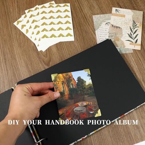 240 Pieces Photo Corners Self Adhesive Picture Corners for Scrapbooking, Photo Mounting Corners for DIY Scrapbook, Album, Journal, 10 Sheets in Saudi Arabia