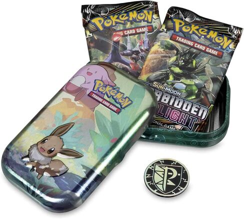 Pokemon Kanto Friends Mini Tin 5 Pack Bundle | Featuring Pikachu, Eevee, Charmander, Bulbasuar, Squirtle | Over 100 Cards Total in Saudi Arabia
