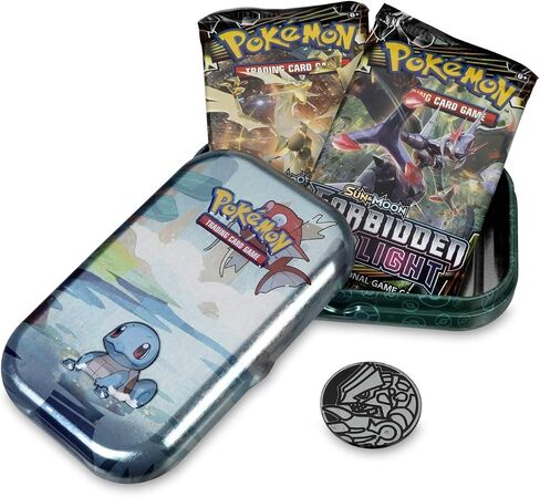 Pokemon Kanto Friends Mini Tin 5 Pack Bundle | Featuring Pikachu, Eevee, Charmander, Bulbasuar, Squirtle | Over 100 Cards Total in Saudi Arabia