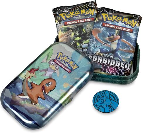 Pokemon Kanto Friends Mini Tin 5 Pack Bundle | Featuring Pikachu, Eevee, Charmander, Bulbasuar, Squirtle | Over 100 Cards Total in Saudi Arabia