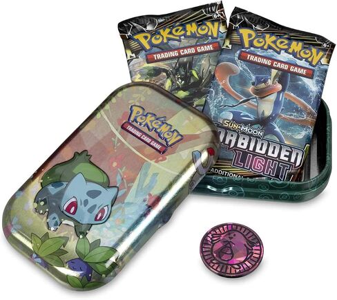 Pokemon Kanto Friends Mini Tin 5 Pack Bundle | Featuring Pikachu, Eevee, Charmander, Bulbasuar, Squirtle | Over 100 Cards Total in Saudi Arabia