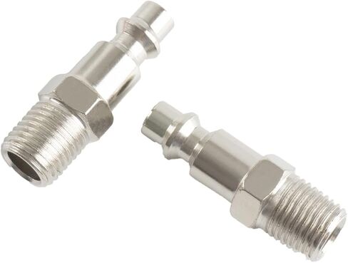 10 قطع من تركيبات خرطوم الهواء، قابس مقرنة هواء ذكر 1/4 بوصة NPT، طقم قابس الهواء - موصل هوائي سريع، تركيبات ضاغط الهواء، طقم قابس، موصل مقبس in Kuwait