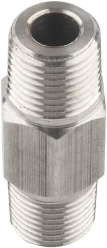 1/8 NPT ذكر إلى ذكر موصل الفولاذ المقاوم للصدأ PCP محول تعبئة كرات الطلاء in Kuwait