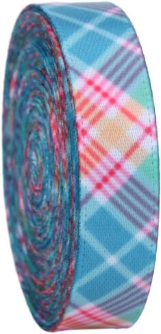 شريط عيد الفصح من ميسيي، شرائط بيض عيد الفصح، أرنب الجزر، تستخدم لأقواس الشعر، إكليل، تغليف الهدايا، تزيين السلة (مجموعة عيد الفصح 1) in Kuwait