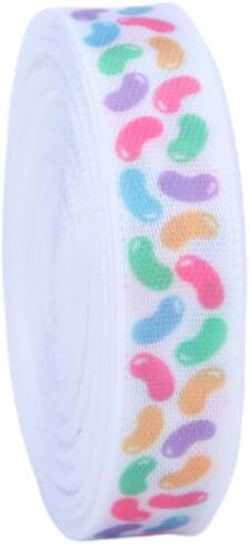 شريط عيد الفصح من ميسيي، شرائط بيض عيد الفصح، أرنب الجزر، تستخدم لأقواس الشعر، إكليل، تغليف الهدايا، تزيين السلة (مجموعة عيد الفصح 1) in Kuwait