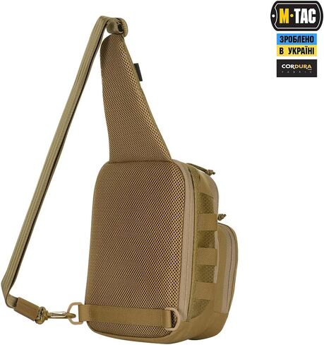 M-Tac Elite Cross Bag Slim - Tactical Crossbody Sling Backpack for Man with CCW Concealed Carry (Multicam, Slim) in Saudi Arabia