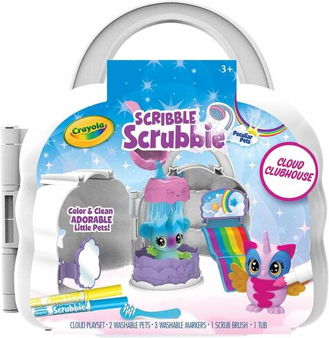 Crayola Scribble Scrubbie Cloud Playset, Toy for Kids, Gift, Ages 3, 4, 5, 6 in Saudi Arabia