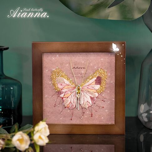 Shanranplus Embroidery Kit for Beginners, Cross Stitch Kits for Adults with Instructions,Needle Point Kits for Adults,Crafts for Adults,Hobby Kits for Adults in Saudi Arabia