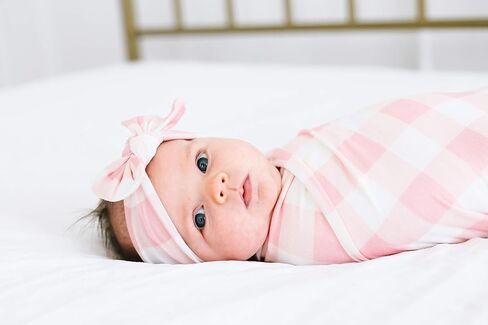Copper Pearl Baby Bows: Stylish Headbands for Baby Girls, Premium Soft and Stretchy Baby Headbands, Perfect for Newborns, Trendy Designs - Belle in Saudi Arabia