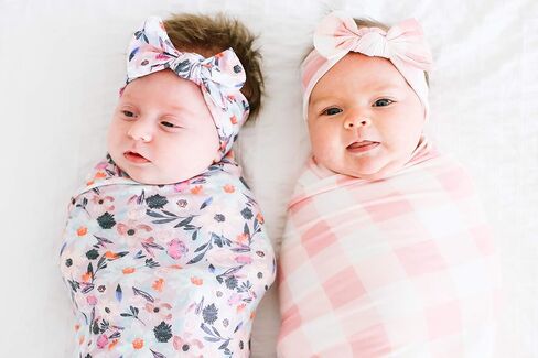 Copper Pearl Baby Bows: Stylish Headbands for Baby Girls, Premium Soft and Stretchy Baby Headbands, Perfect for Newborns, Trendy Designs - Belle in Saudi Arabia