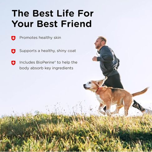 Nutri-Vet Hemp Hip & Joint مضغ ناعم للكلاب - مع الجلوكوزامين وMSM - نكهة زبدة الفول السوداني والعسل - 12.7 أونصة in Kuwait