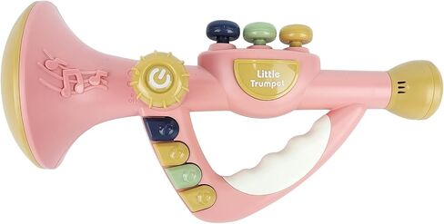 ألعاب موسيقية للأطفال، لعبة البوق الصغير للأطفال الصغار، ألعاب تعليمية للأطفال، ألعاب موسيقية للرضع للفتيات والأولاد من عمر 1 2 3 سنوات (أزرق) in Kuwait