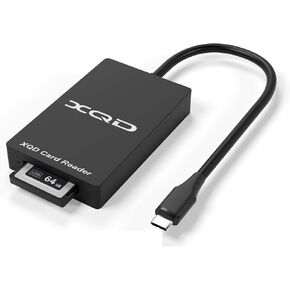 USB C XQD Card Reader, Type C XQD Reader Compatible with Sony G/M Series XQD Card, Lexar XQD Card for Windows/Mac OS Type C XQD Memory Card Reader
