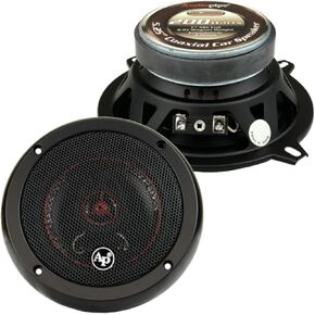 Audiopipe CSL1502R Redline Speaker 5.25 2-way [pair] 200 Watt Blue Pp Cone