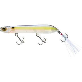 Yo-Zuri 3DB Pencil Popper, Floating, 4-3/8 Inch, 110mm, Ghost Sexy Shad