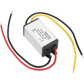 24v to 12v Step Down Converter Voltage Regulator, 24V to 12V DC Converter 5A 60W Step Down Power Supply Adapter Transformer Reducer, Voltage Changer for Car Truck Boat Solar System