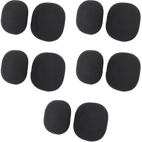 Foam Earpad Cushions Replacement Kit for Blue Parrott B350-XT Bluetooth Headset (1st Generation B350-XT #203475), 10pc Cushion Kit by Global Teck
