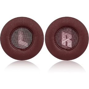 Replacement Earpads for JBL E35 E35BLK E45 E45BT E45BTBLK On-Ear Headphones with Protein Leather & Memory Foam Ear Cushions (Red)