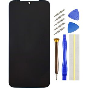 for Motorola Moto G8 Plus Screen Replacement for Motorola Moto G8 Plus Motorola Moto G8 Plus XT2019 XT2019-2 LCD Display Touch Digitizer Assembly Repair Parts 6.3" Black