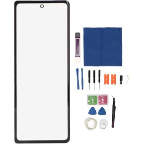 Screen Repair Kit for Samsung, Outer Glass Screen Replacement for Samsung Galaxy Z Fold 2 5G F916, Smartphone Screen Professional Repair Tool Kit with OCA Glue