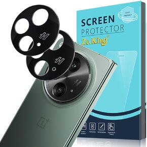 [3 Pack Camera Lens protector for OnePlus Open tempered glass Full Coverage,Case Friendly No-Bubble High Definition [Easy Installation]