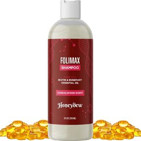 Biotin and Rosemary Shampoo for Thinning Hair - Sulfate Free Biotin Shampoo for Men with Hair Thickening Essential Oils - Deep Cleansing Volumizing Shampoo for Thin Hair with Zinc and Tea Tree Oil