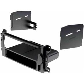 Single Din Car Stereo Radio Install Dash Kit -Made for Dodge Ram- 2006 2007 2008 1500, 2006 2007 2008 2009 2500/3500 - No Factory Navigation Vehicles Only