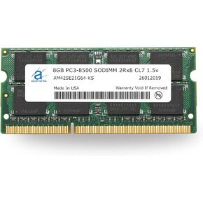 Adamanta 16GB (2x8GB) DDR3 1066MHz PC3-8500 SODIMM 2Rx8 CL7 1.5v ترقية ذاكرة الكمبيوتر المحمول RAM DRAM