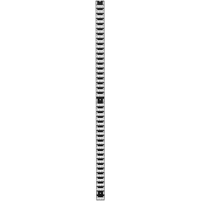 NavePoint 42U Vertical Cable Management Rail, Rack Mount, 0.5 x 3.2 x 76
