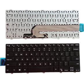 Laptop Replacement US Layout Keyboard for Dell Inpiron 14-3000 3441 3442 3443 3467 3468.Inspiron 14-5000 5442 5443 5445 5447 5448 5451 5452 5455 5458 04F8TT 03D62C V147125AK1 PK1313P4A09