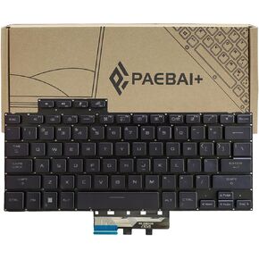 Replacement Laptop Keyboard Backlit for ASUS ROG G14 14 GA402 GA402R GA402RJ GA402RK GA402RU GA402X GA402XV Series Backlight US Layout