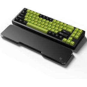 SELORSS Acrylic Keyboard Wrist Rest - Compact 60% Keyboard- Mechanical Keyboards Ergonomic Palm Rest for Computer Keyboard,Anti-Slip Base,Wrist Pad for Laptop,Office & Home-Easy Typing
