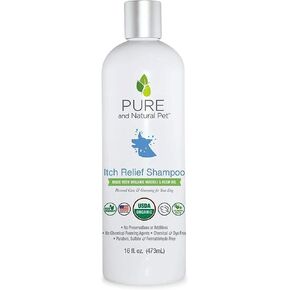 Pure and Natural Pet USDA Certified Organic Itch Relief Organic Shampoo 16 oz.