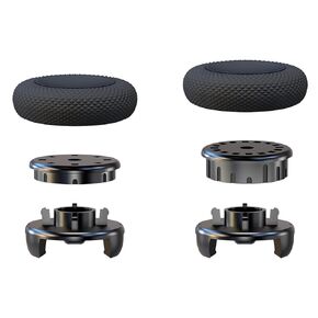 EXknight Controller Freaks, Height Adjustable Stick Grips for Xbox Controller, 1 Mid Rise(2 Heights:7-8MM), 1 High Rise(4 Heights:9-10-11-12MM)
