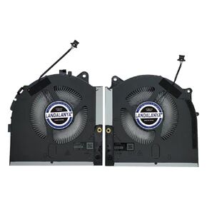 Replacement New CPU and GPU Cooling Fan for Dell Alienware M17 R5 2022 Laptop MG75091V1-C080-S9A MG75091V1-C090-S9A DC12V Fan