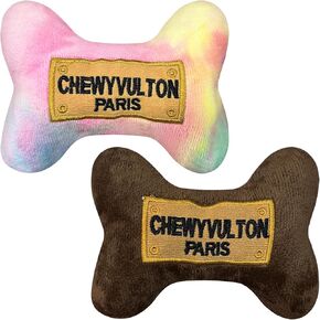 Dog Squeak Toys Plush Pet Teeth Grinding, Cute and Decoration, Shaped Like a Bone, Pet Pillow, Combination Package (#04C)