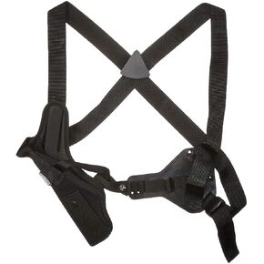 Uncle Mike's Black Kodra Nylon Sidekick Vertical Shoulder Holster