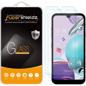 Supershieldz (2 Pack) Designed for LG Aristo 5 and Aristo 5 Plus Tempered Glass Screen Protector, Anti Scratch, Bubble Free